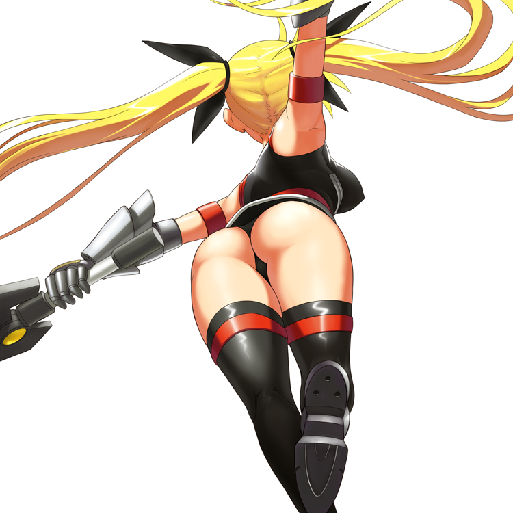 fate testarossa and bardiche (lyrical nanoha and 2 more) drawn by blight_essence