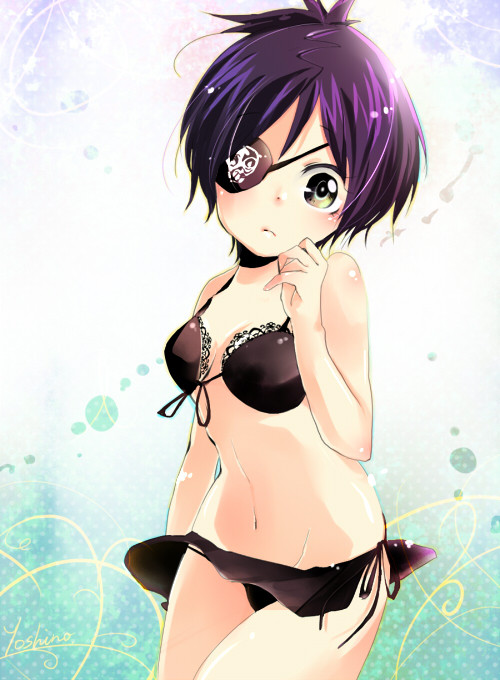 chrome dokuro (katekyo hitman reborn!) drawn by yoshino_nase