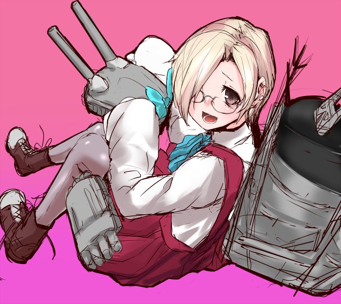 shirasaka koume and makigumo (kantai collection and 2 more) drawn by soubi