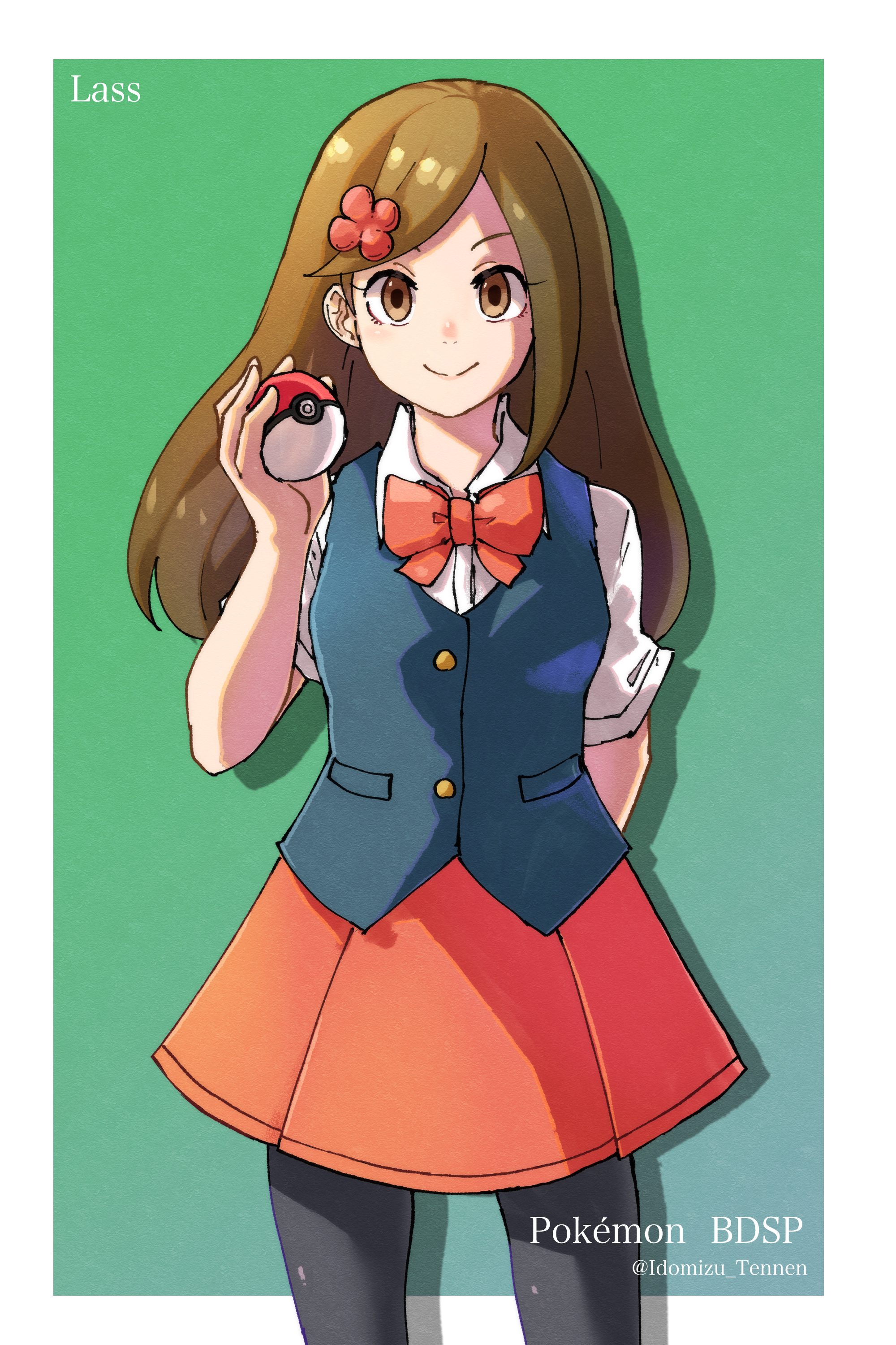 lass (pokemon and 1 more) drawn by tennnensui