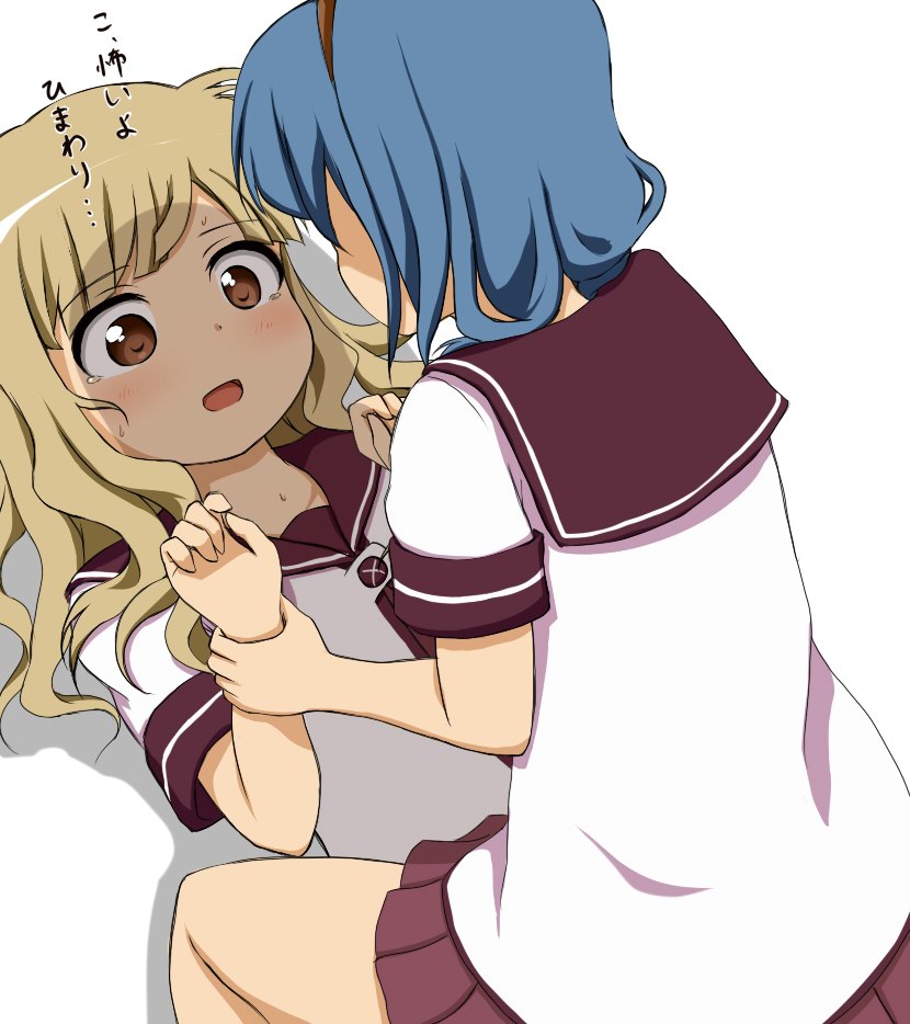 oomuro sakurako and furutani himawari (yuruyuri) drawn by negetsu