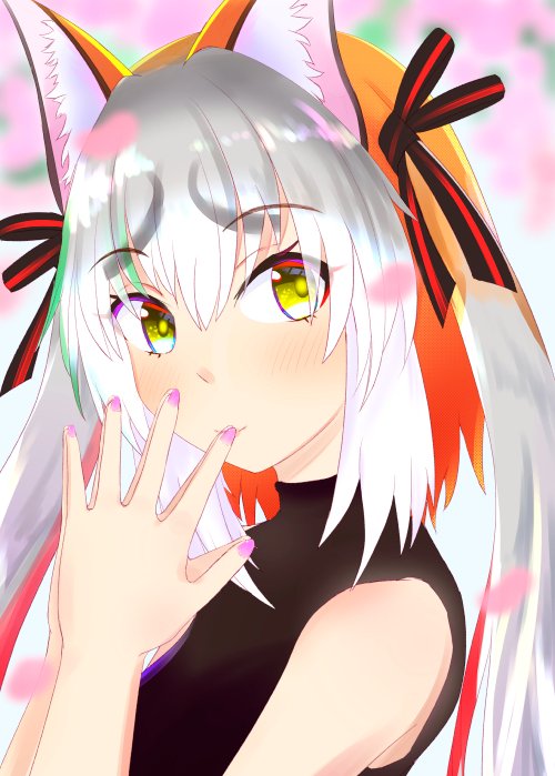 island fox (kemono friends and 1 more) drawn by nekomimi_illust