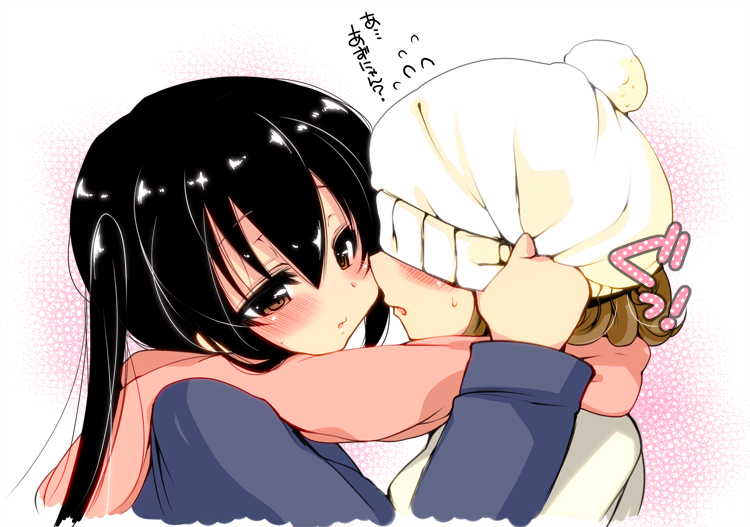 nakano azusa and hirasawa yui (k-on!) drawn by yukiji_shia