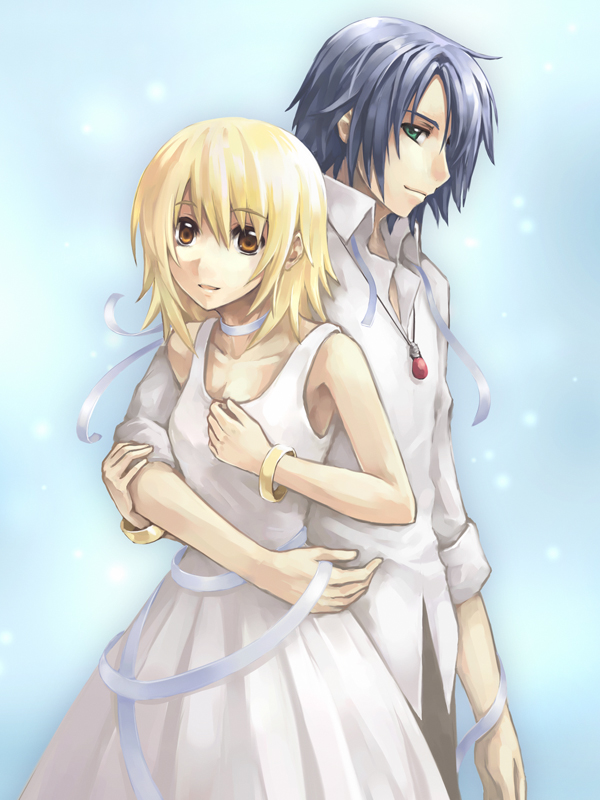 cagalli yula athha and athrun zala (gundam and 1 more) drawn by phi_(melon-pan)