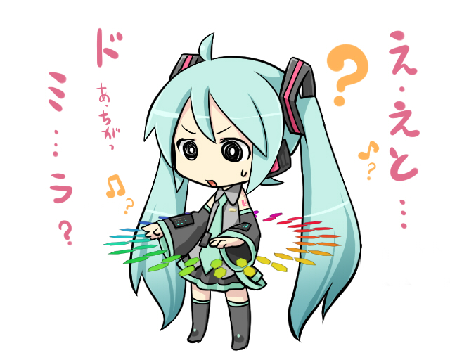 hatsune miku (vocaloid and 1 more) drawn by aisora