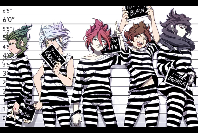 kiyama hiroto, nagumo haruya, suzuno fuusuke, midorikawa ryuuji, and saginuma osamu (inazuma eleven)