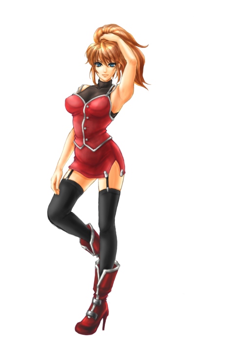excellen browning (super robot wars) drawn by nori_(yotaji)