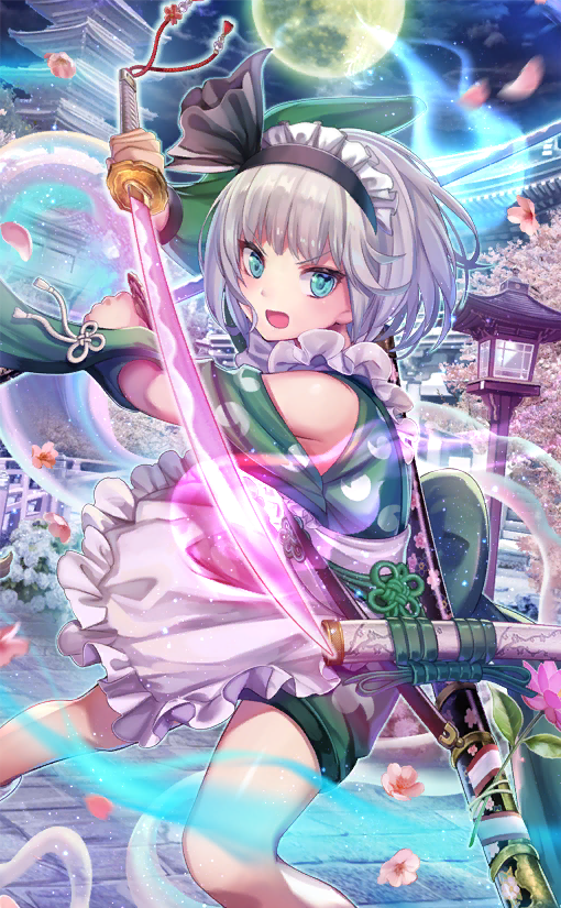konpaku youmu (touhou and 1 more) drawn by torino_aqua