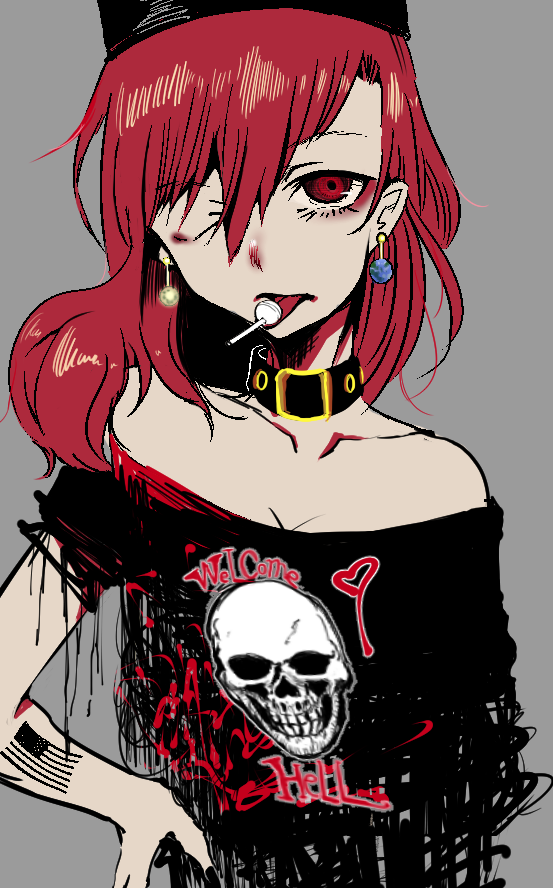 hecatia lapislazuli (touhou) drawn by igarashi_yuusuke_(wabisabi_buriki)