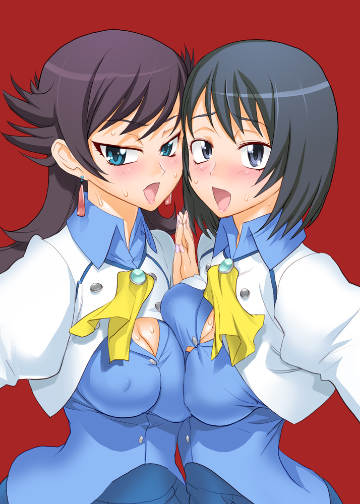 tokiwa natsuko and nowaki hotaru (zettai karen children) drawn by satou_shouji