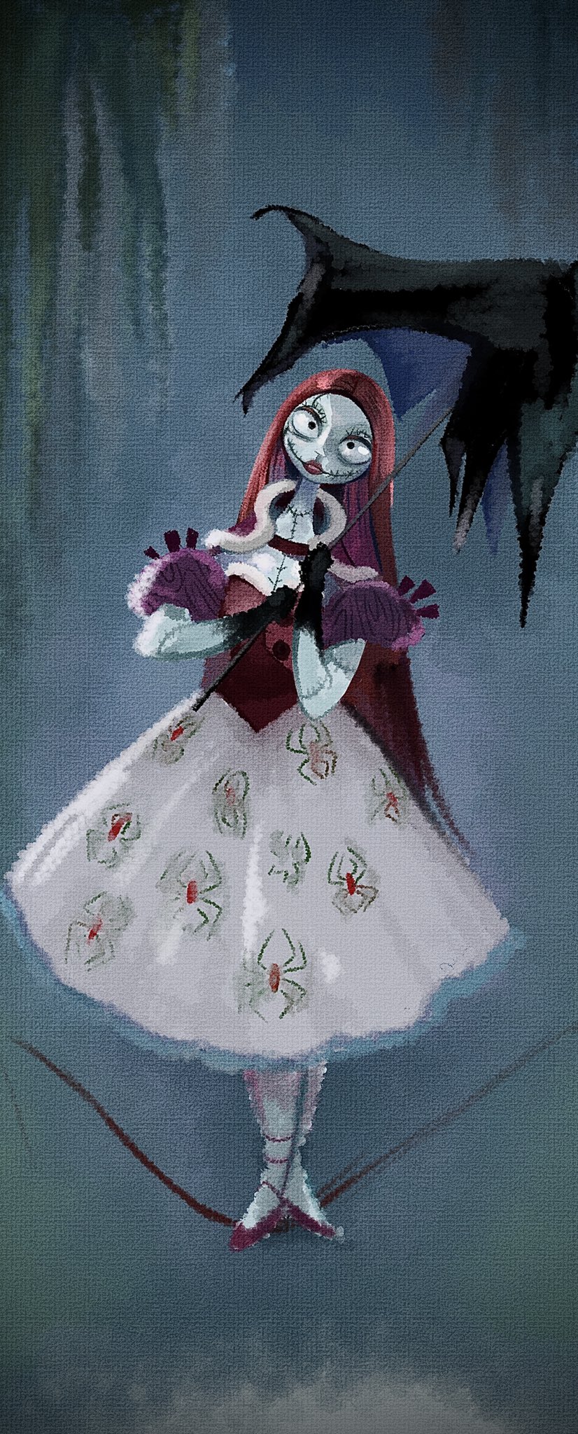 sally (the nightmare before christmas and 1 more) drawn by bumble_tmnt