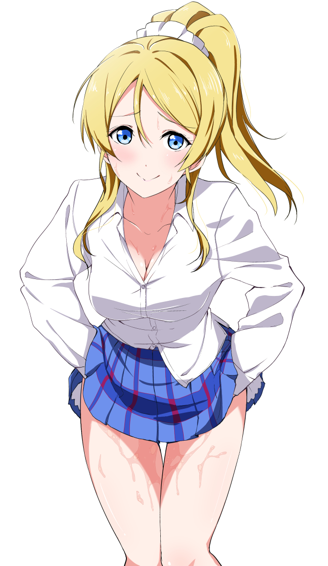 ayase eli (love live! and 1 more) drawn by sekine_hajime