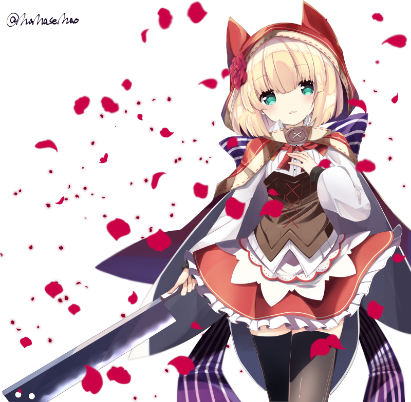 red riding hood (grimms notes) drawn by nanase_nao