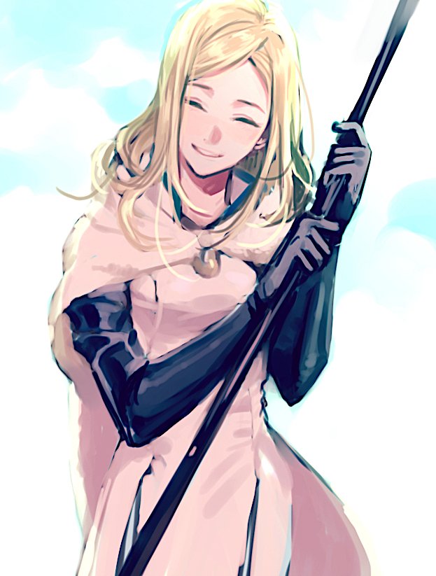 ophilia clement (octopath traveler and 1 more) drawn by birdhamuniku
