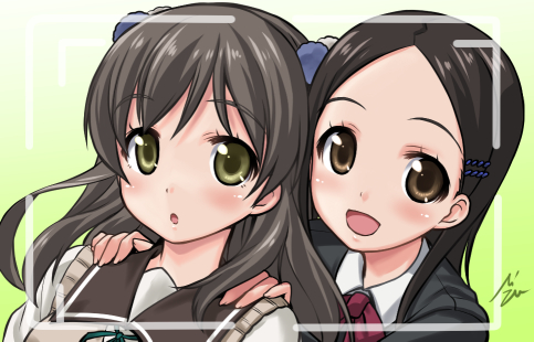 mitani kanae and miyoshi chihiro (tamayura) drawn by mizuki_gyokuran