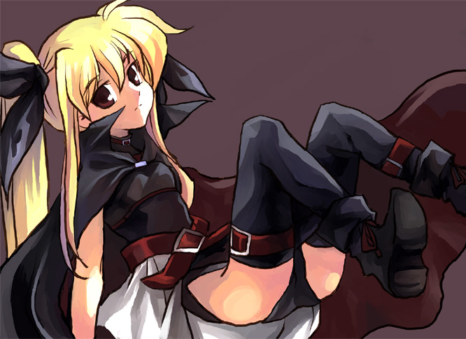fate testarossa (lyrical nanoha and 1 more) drawn by kouno_hikaru
