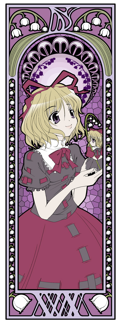 medicine melancholy and su-san (touhou) drawn by tatamiya