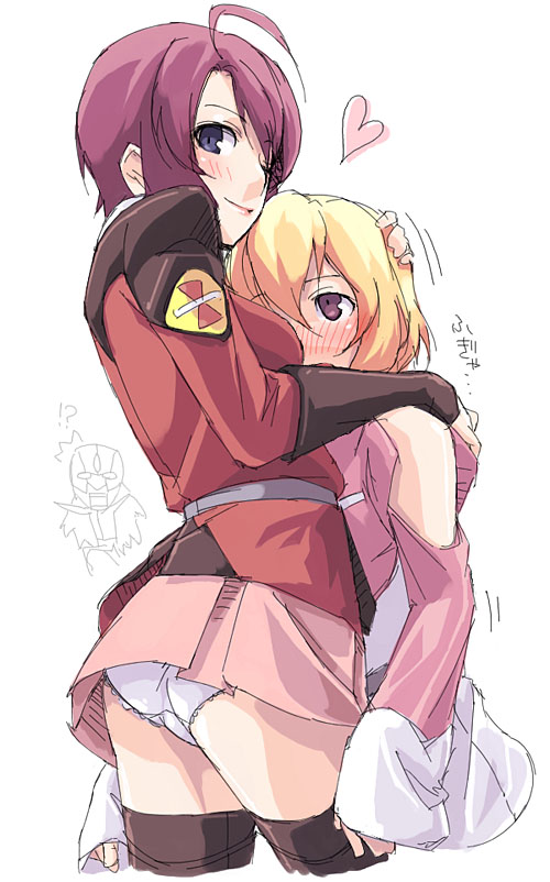 lunamaria hawke, stellar loussier, and neo roanoke (gundam and 2 more) drawn by kyo_(kuroichigo)