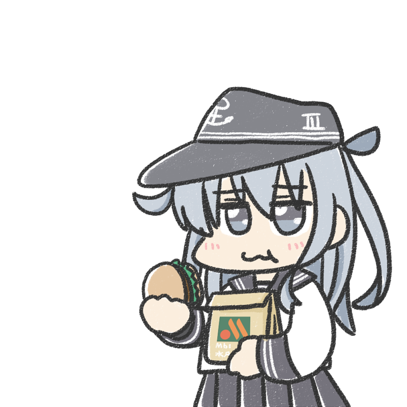 hibiki (kantai collection and 1 more) drawn by ferret-san