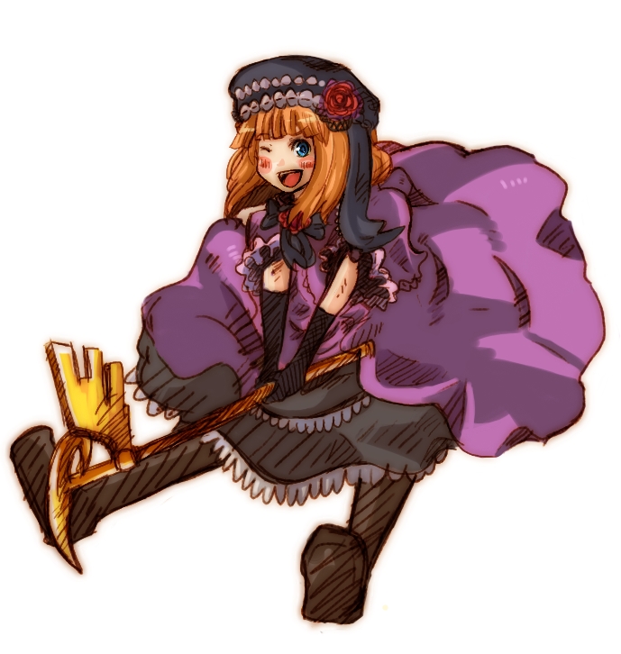 eva beatrice (umineko no naku koro ni) drawn by shirokura