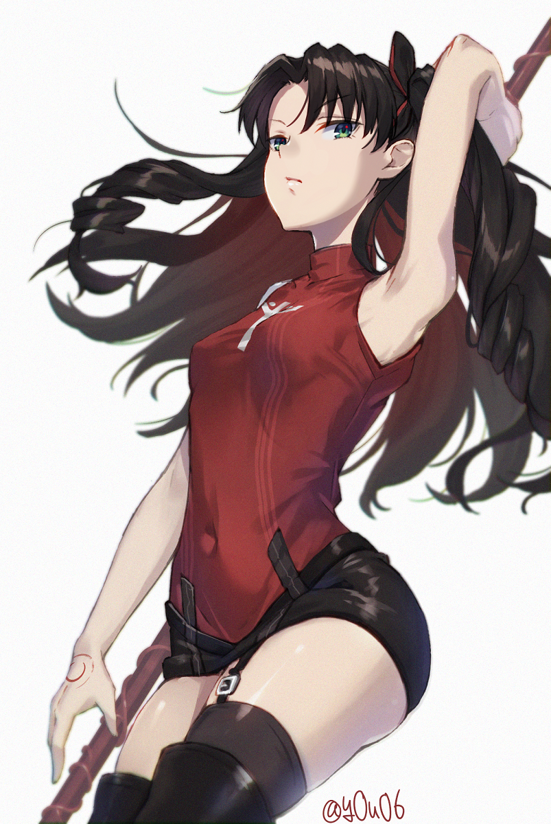 tohsaka rin (fate and 1 more) drawn by you06
