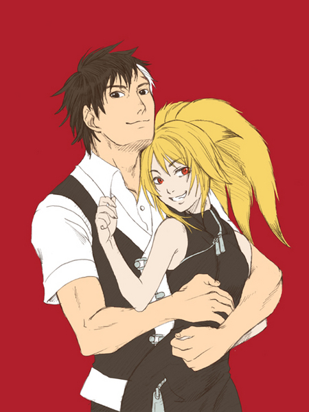 xiaomu and arisu reiji (namco x capcom) drawn by kusunoki_mori