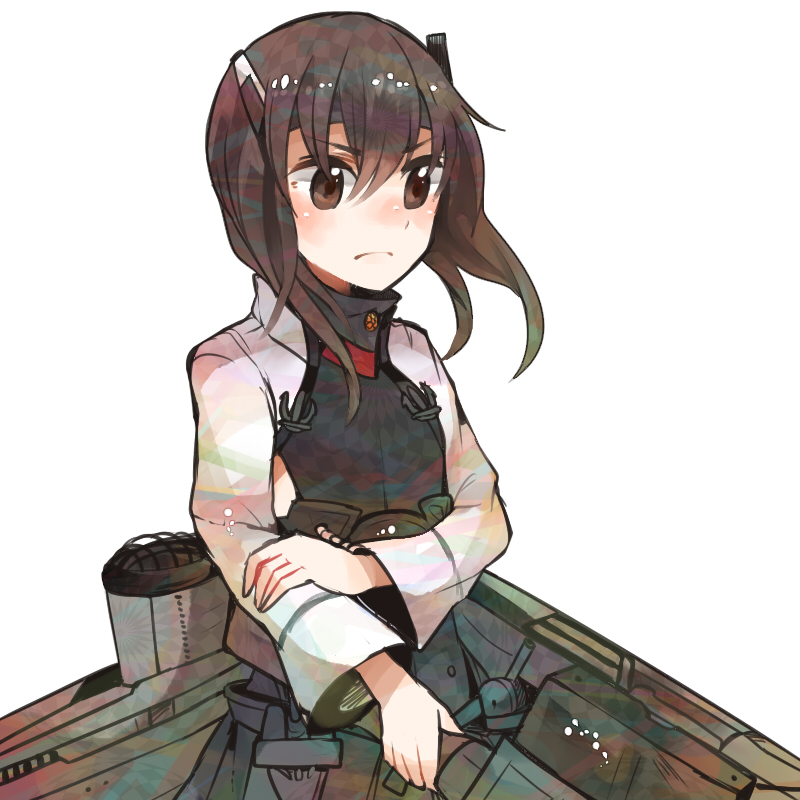 taihou and taihou kai (kantai collection) drawn by itomugi-kun