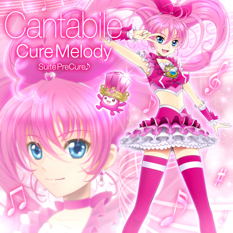 houjou hibiki, cure melody, and dory (precure and 1 more) drawn by sekken_kasu_barrier