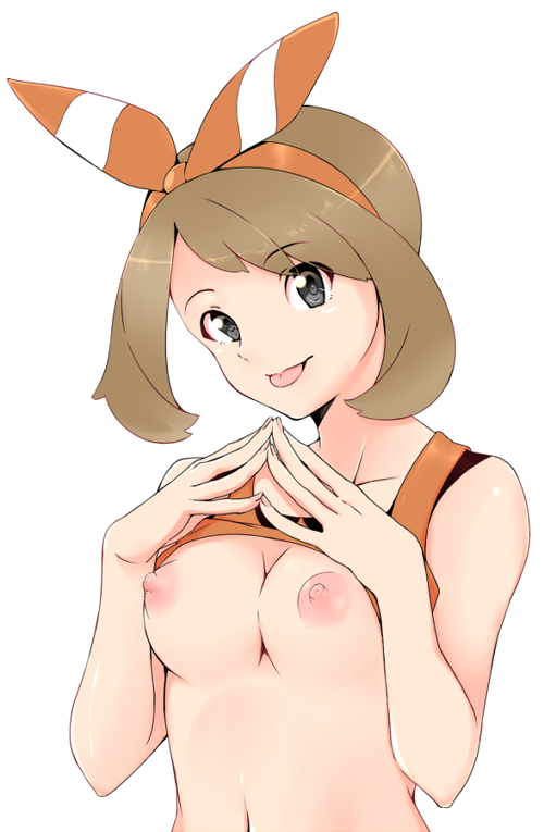 may (pokemon and 1 more) drawn by egooo
