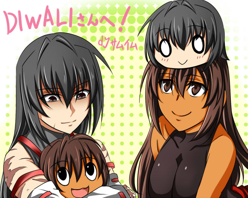 sendai hakurei no miko (original and 2 more) drawn by samuimu