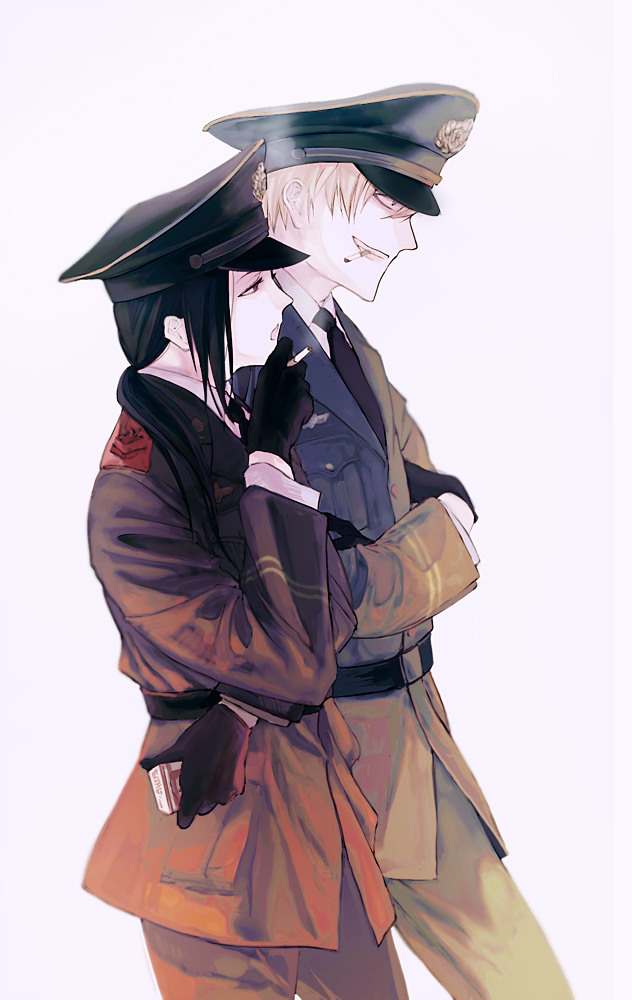 united kingdom and china (axis powers hetalia) drawn by pocket_(fukuroko)