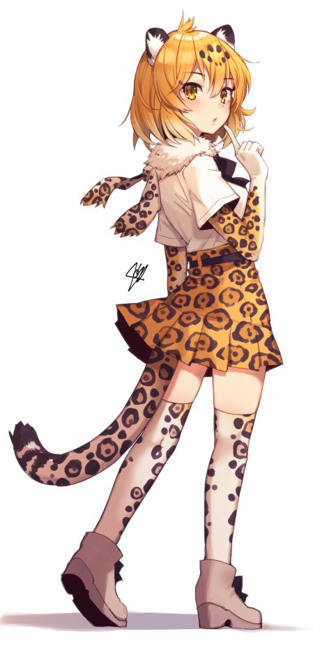 jaguar (kemono friends) drawn by hatagaya