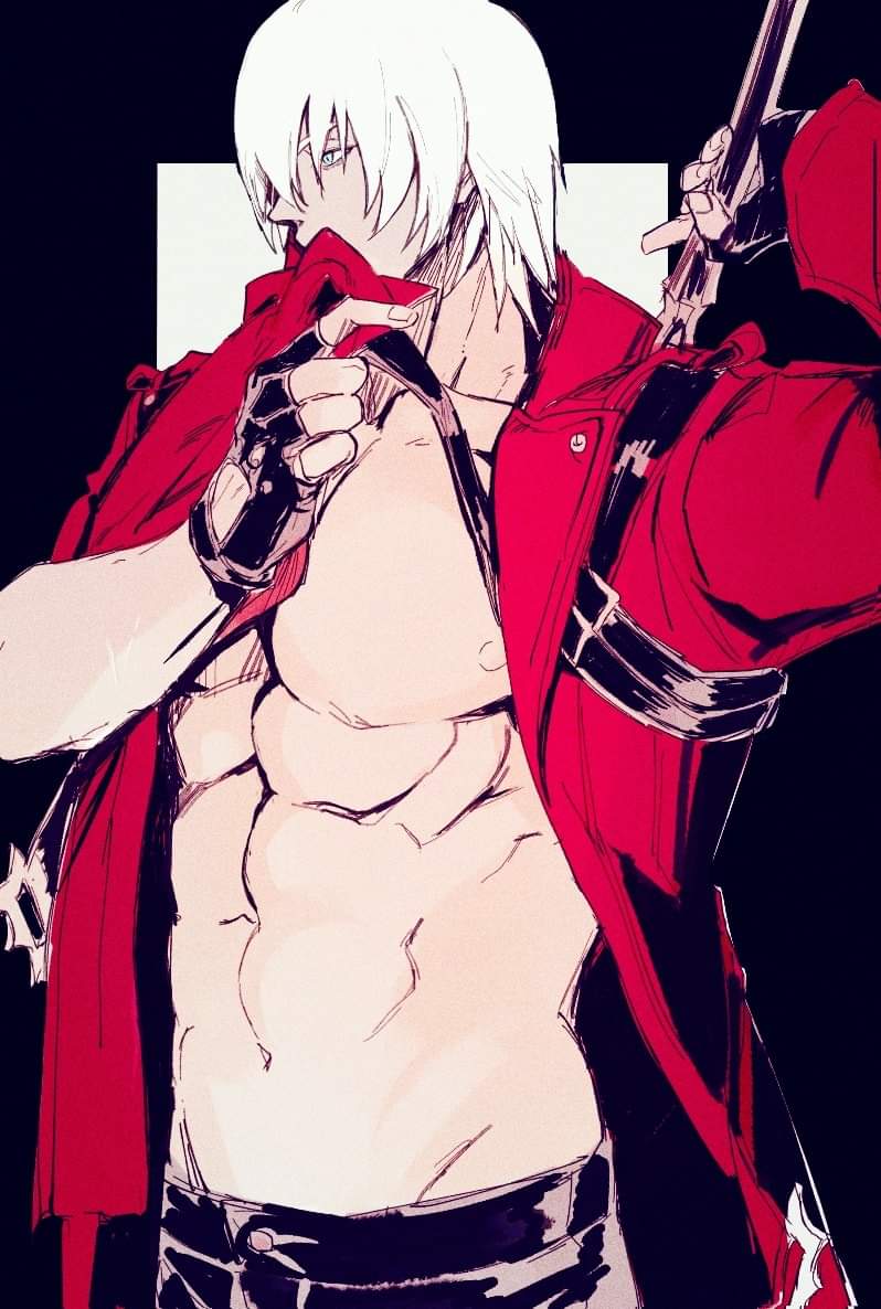 dante (devil may cry and 1 more) drawn by minoxis