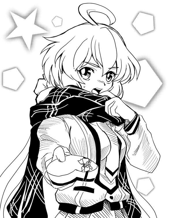 yukine chris (senki zesshou symphogear) drawn by narukami_x