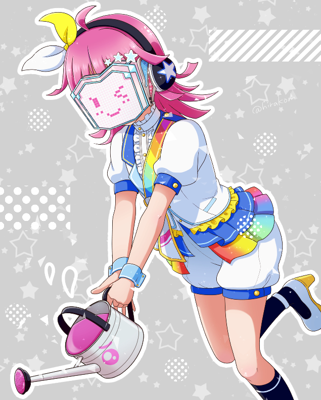 tennoji rina (love live! and 1 more) drawn by hirako