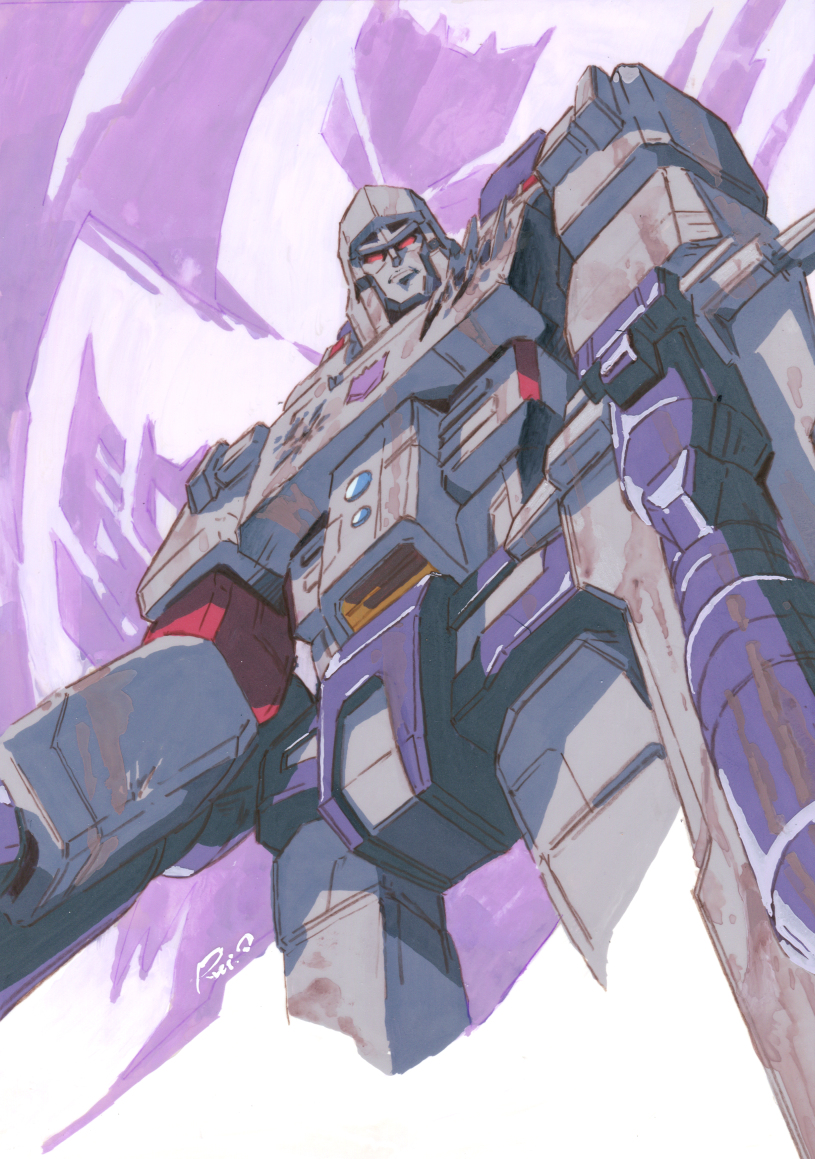 megatron (transformers and 1 more) drawn by marble-v