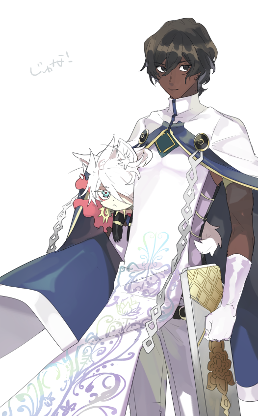 karna and arjuna (fate and 1 more) drawn by ayanolity