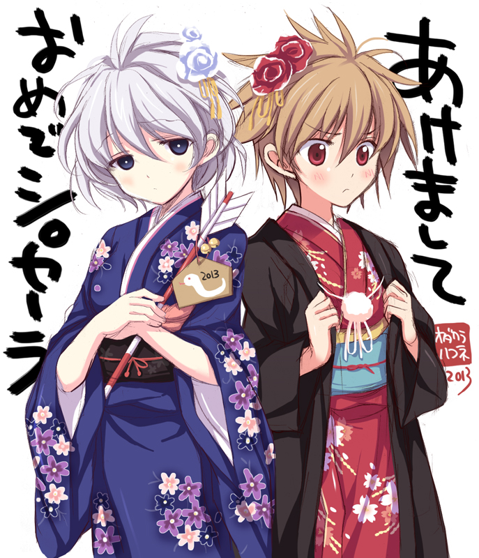 kosegawa shiromi and eguchi sera (saki and 1 more) drawn by odawara_hakone