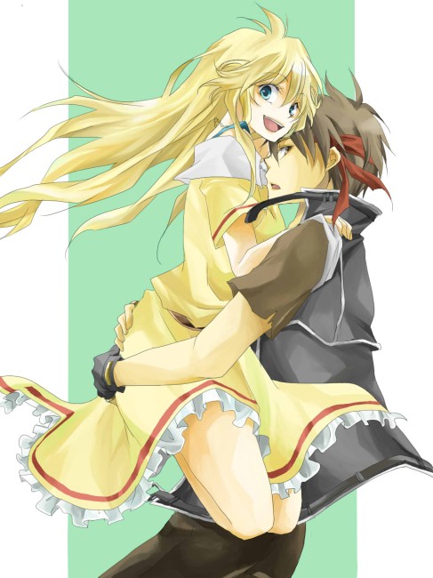 orphen and cleo everlastin (majutsushi orphen) drawn by yonsuke_(speaker)
