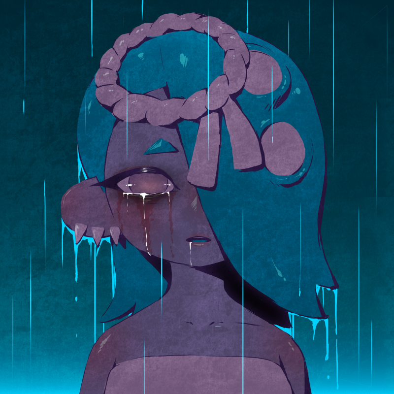 shiver (splatoon and 1 more) drawn by mike_inel