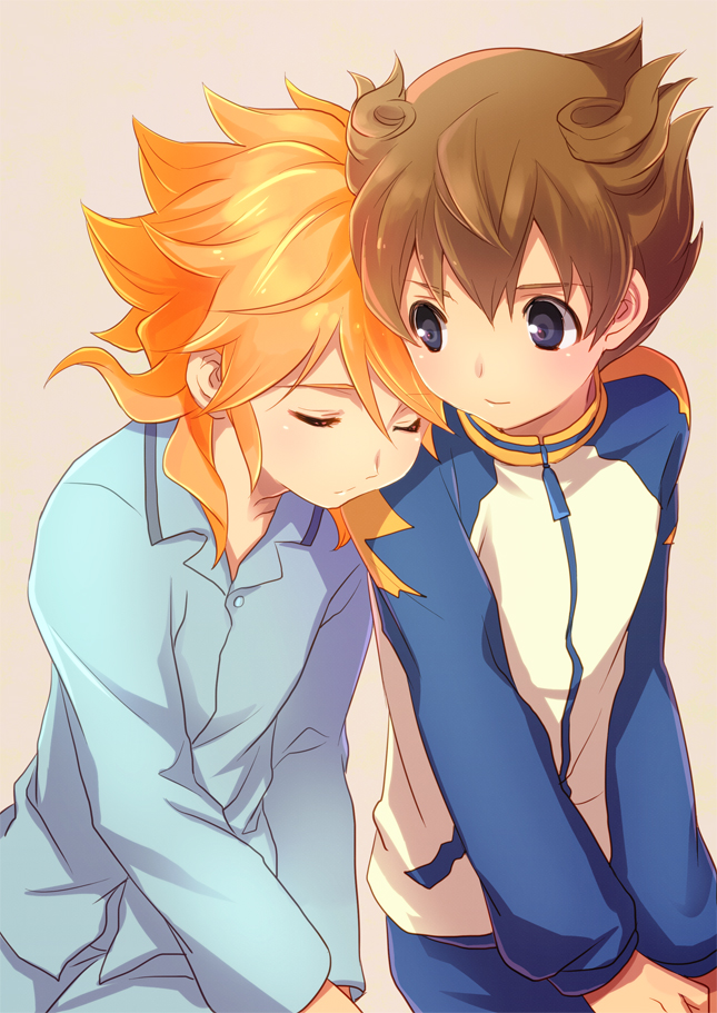 matsukaze tenma and amemiya taiyou (inazuma eleven and 1 more) drawn by natsuhachi