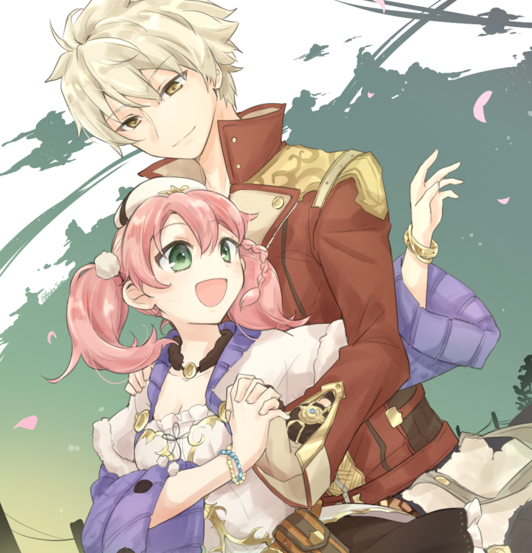 escha malier and logix ficsario (atelier and 1 more) drawn by karasumi_(aiseec)