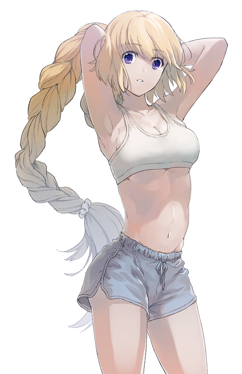 jeanne d'arc (fate and 1 more) drawn by hastune