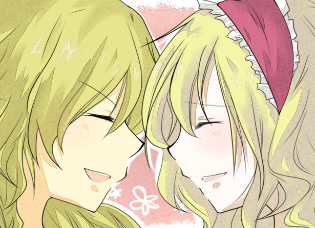 kirisame marisa and alice margatroid (touhou) drawn by hina_yomori