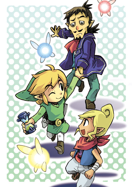 link, tetra, linebeck, ciela, neri, and 1 more (the legend of zelda and 1 more)