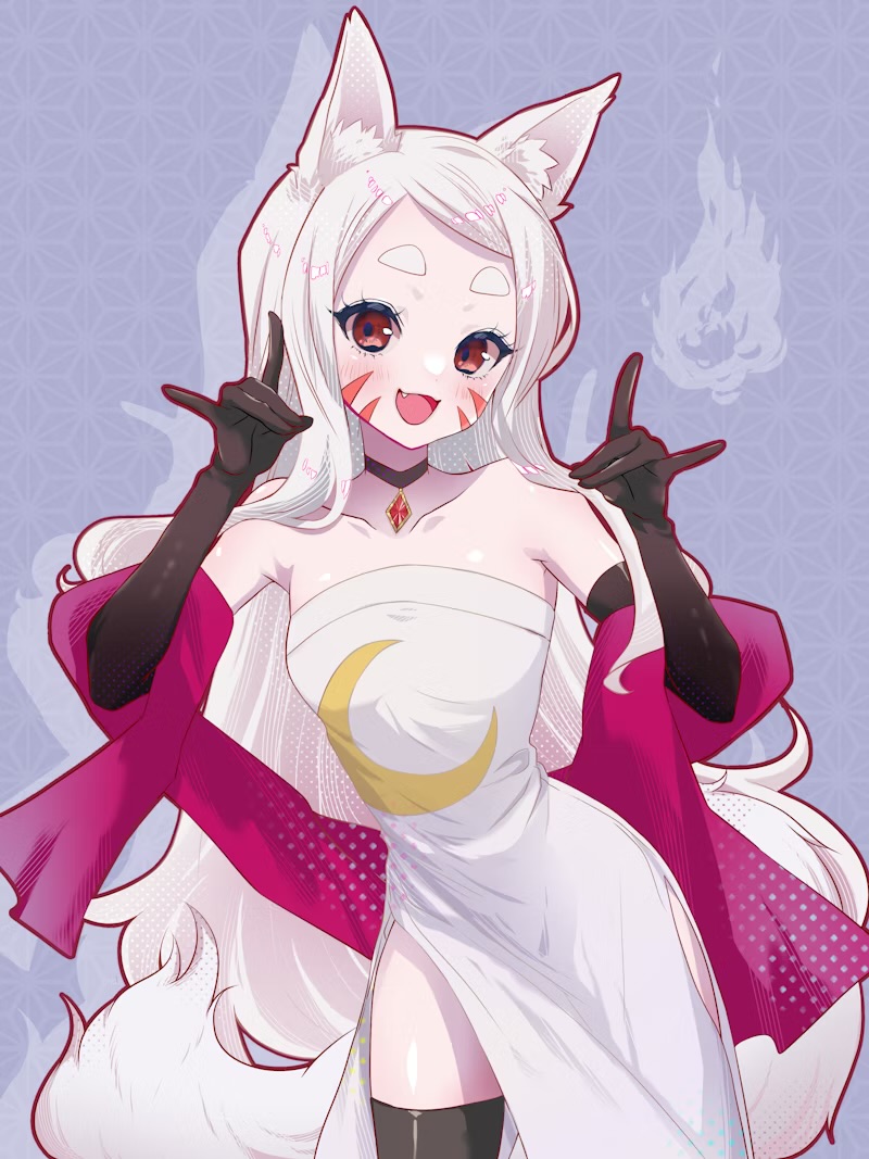 shiro (sewayaki kitsune no senko-san) drawn by yamuimo