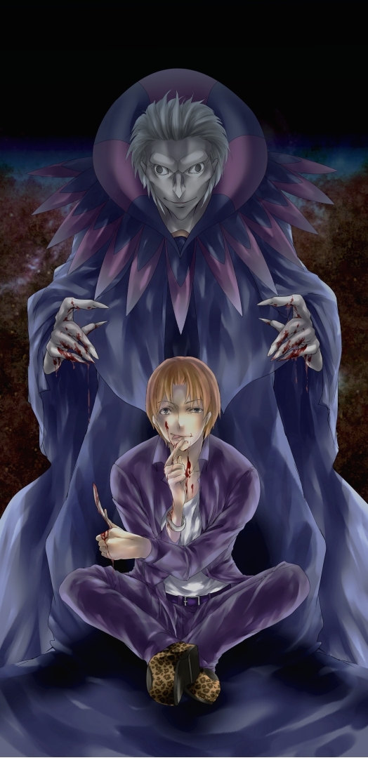 gilles de rais and uryuu ryuunosuke (fate and 1 more) drawn by imty