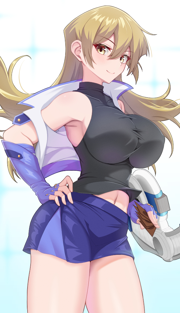 tenjouin asuka (yu-gi-oh! and 1 more) drawn by iseshi