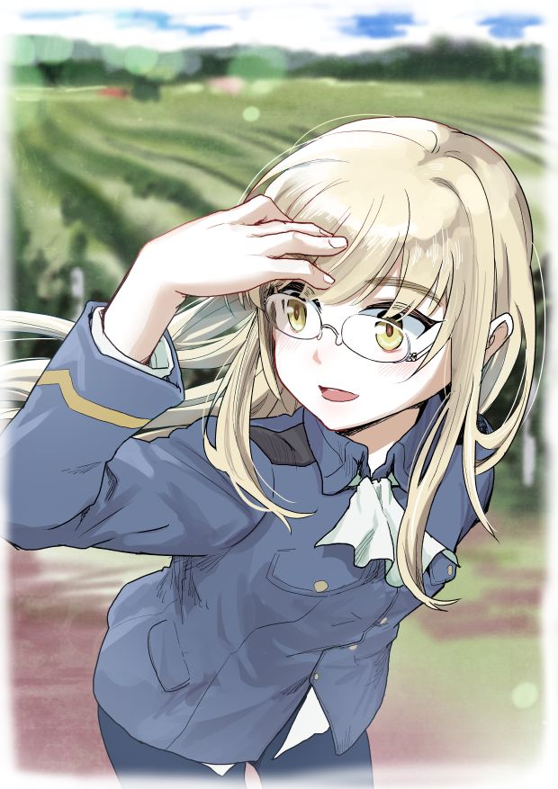 perrine h. clostermann (world witches series and 1 more) drawn by samuhara