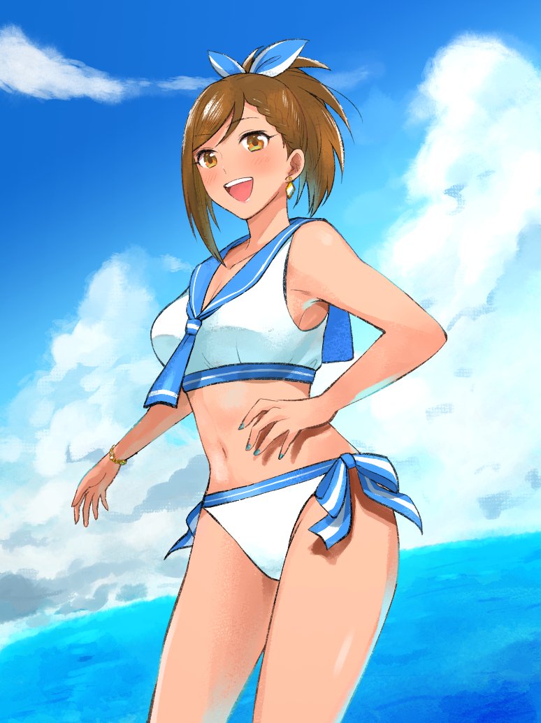 hyodo rena (idolmaster and 1 more) drawn by kapuchirio